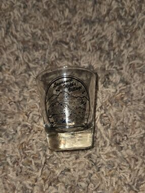 Lawrence Welk Village Souvenir Shot Glass - Clear Glass